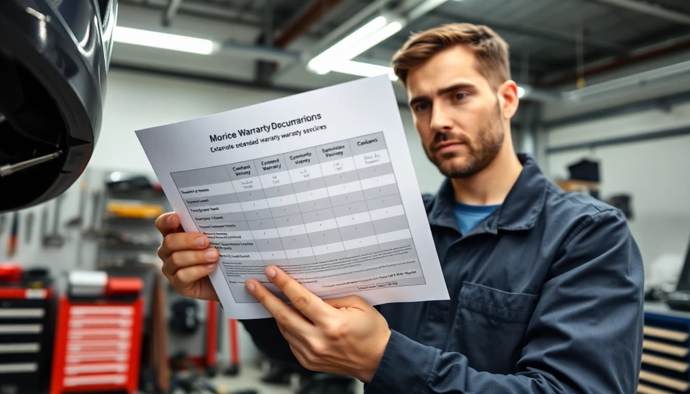 Understanding extended warranty after factory warranty expires through expert inspection and documentation.