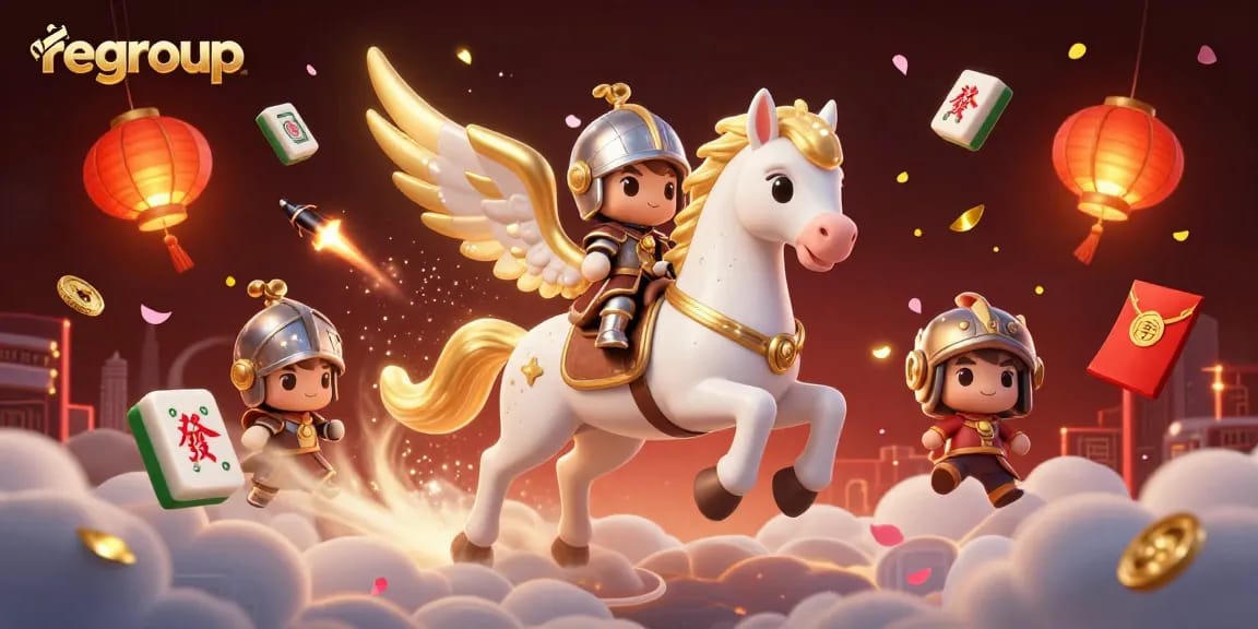 Engage in exhilarating gameplay at Regroup casino with stardust and winning symbols flowing dynamically.