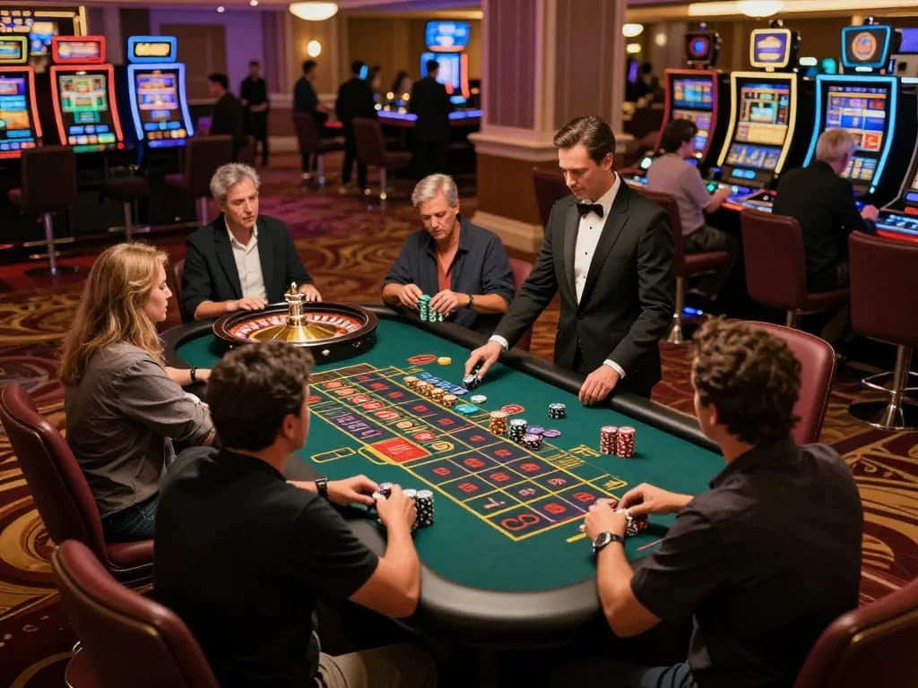 At nhà cái bl555, players experience thrilling roulette action with warm atmosphere and vibrant decor.