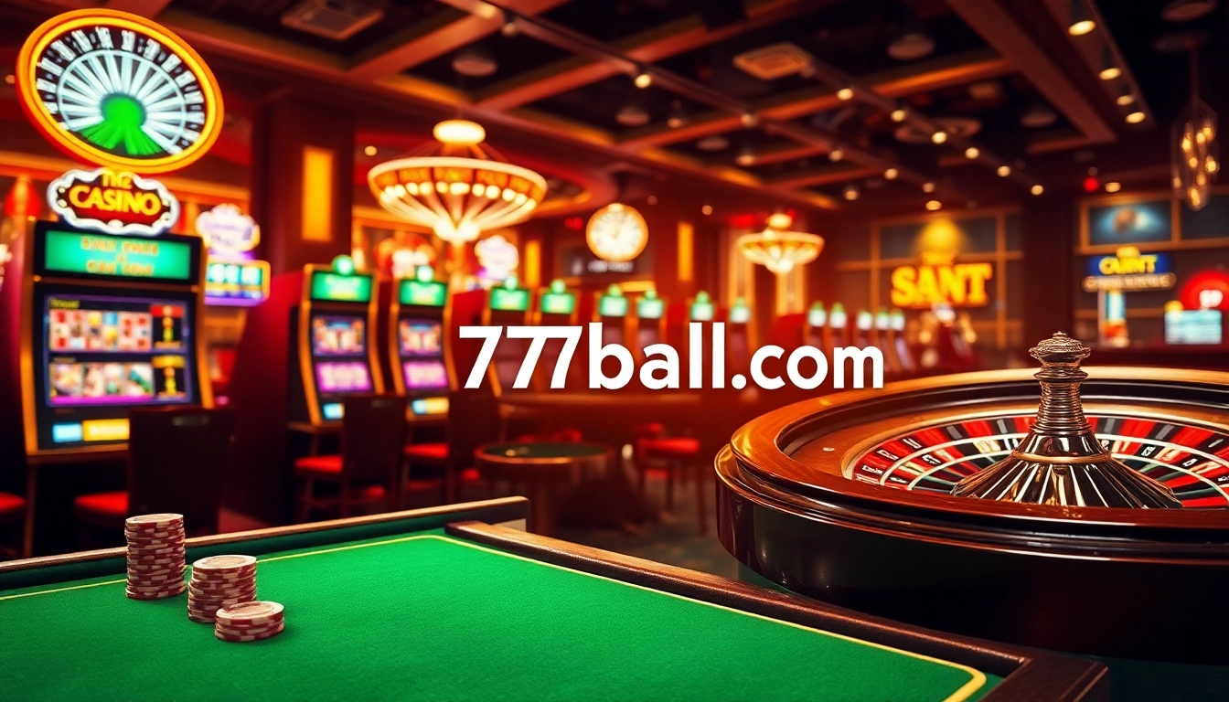 Engage in thrilling gaming at 77ball com with vibrant tables and dynamic casino visuals.