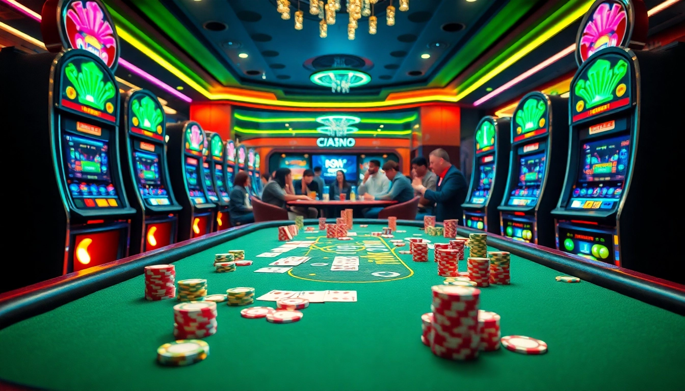 Experience the thrill of gambling with mega888.apk and vibrant casino games.