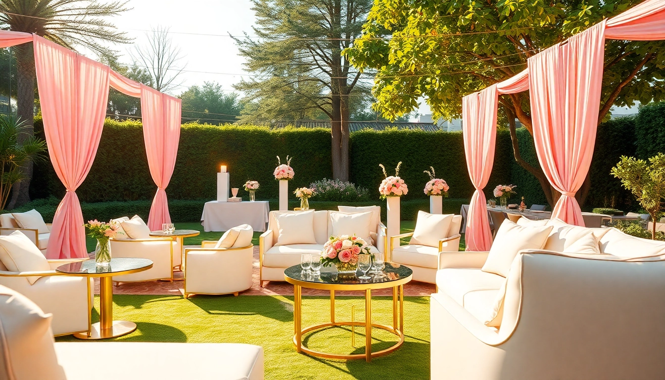 Experience sophisticated events with Casablanca Hire, showcasing elegant setups in stunning environments.