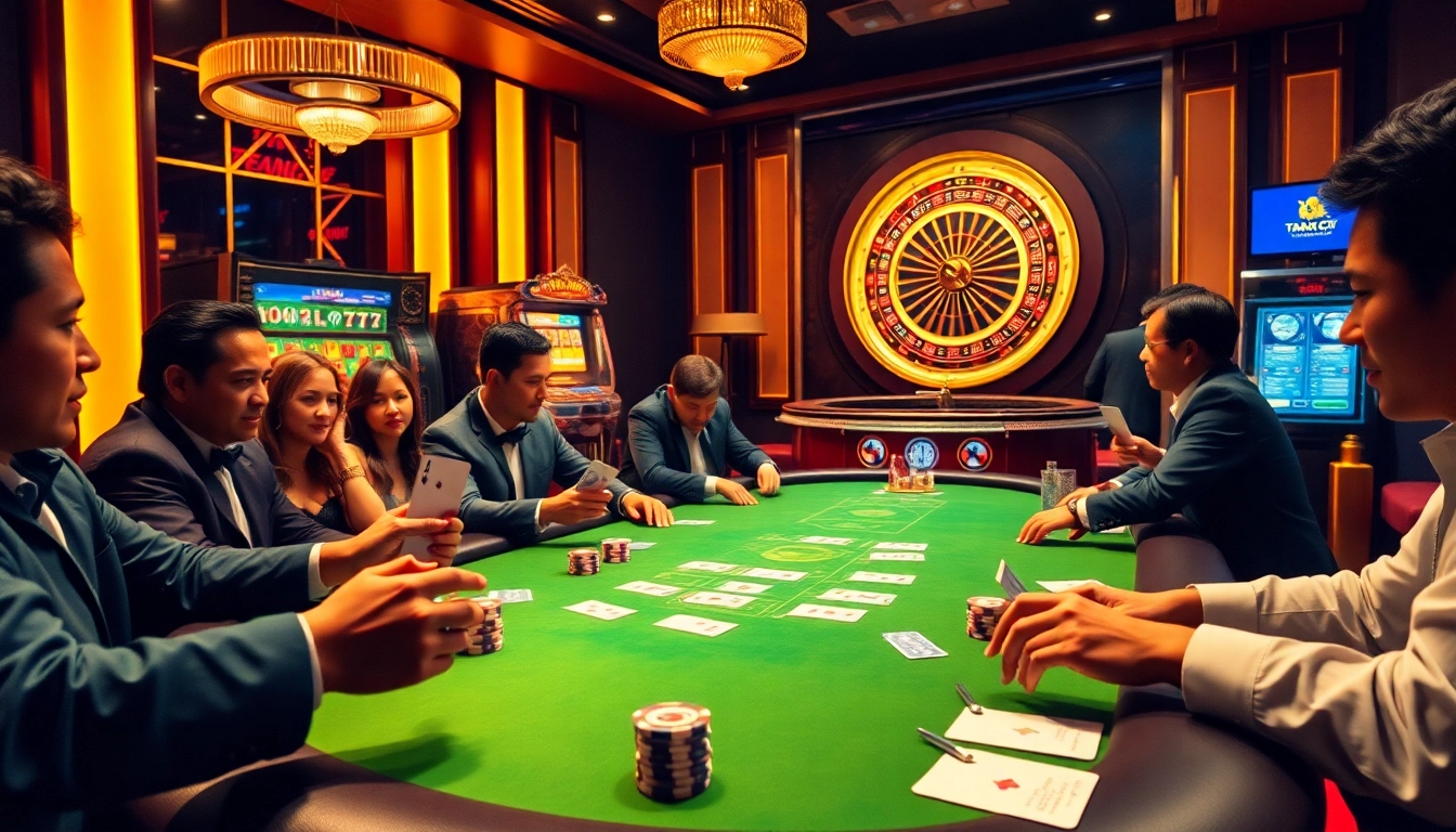 Experience the thrill of gameplay at trang chủ s666's luxurious casino table with poker chips and cards.