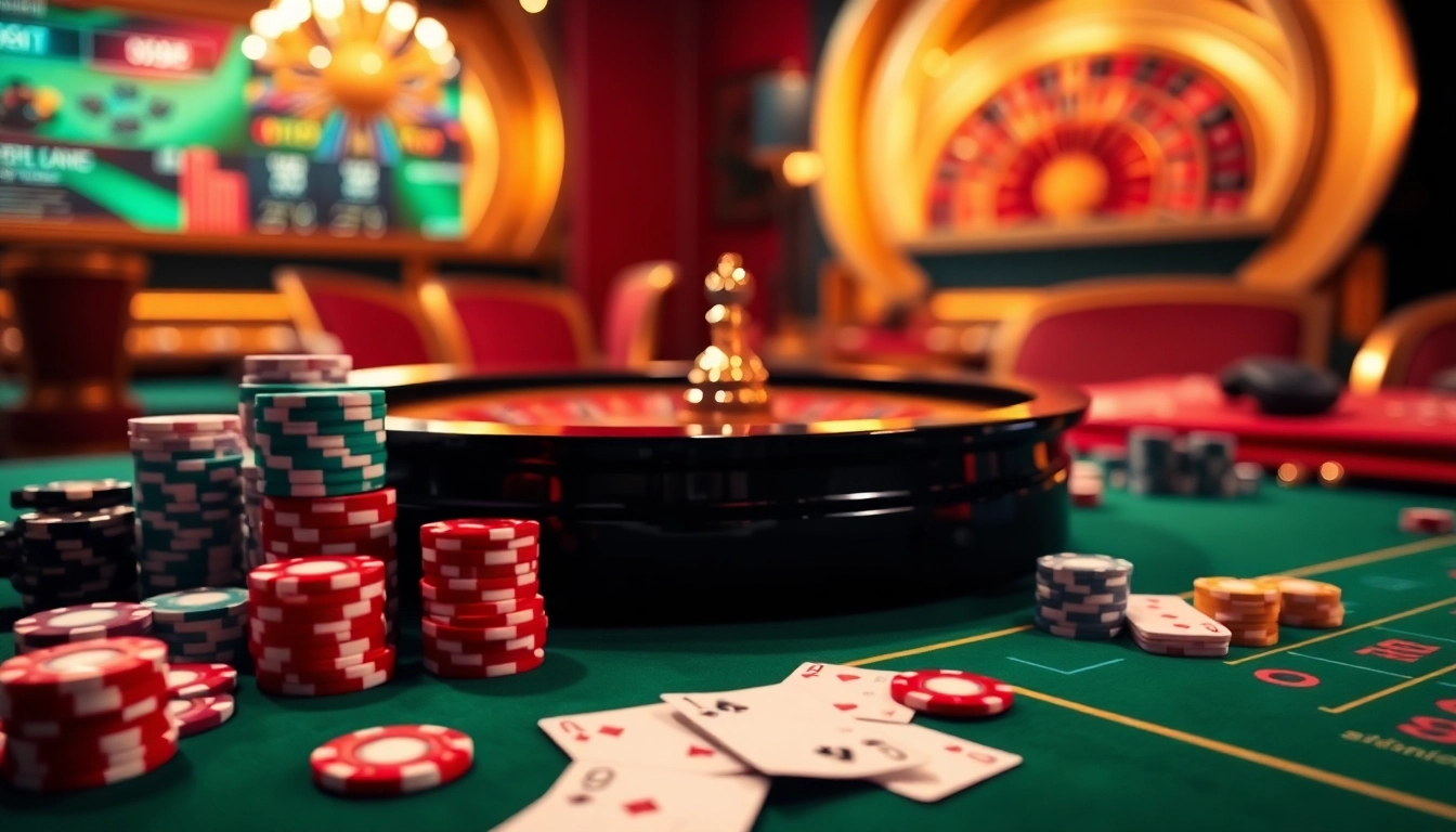 Experience high-stakes excitement at https://qq88.today/ with vibrant casino visuals showcasing thrilling gameplay.