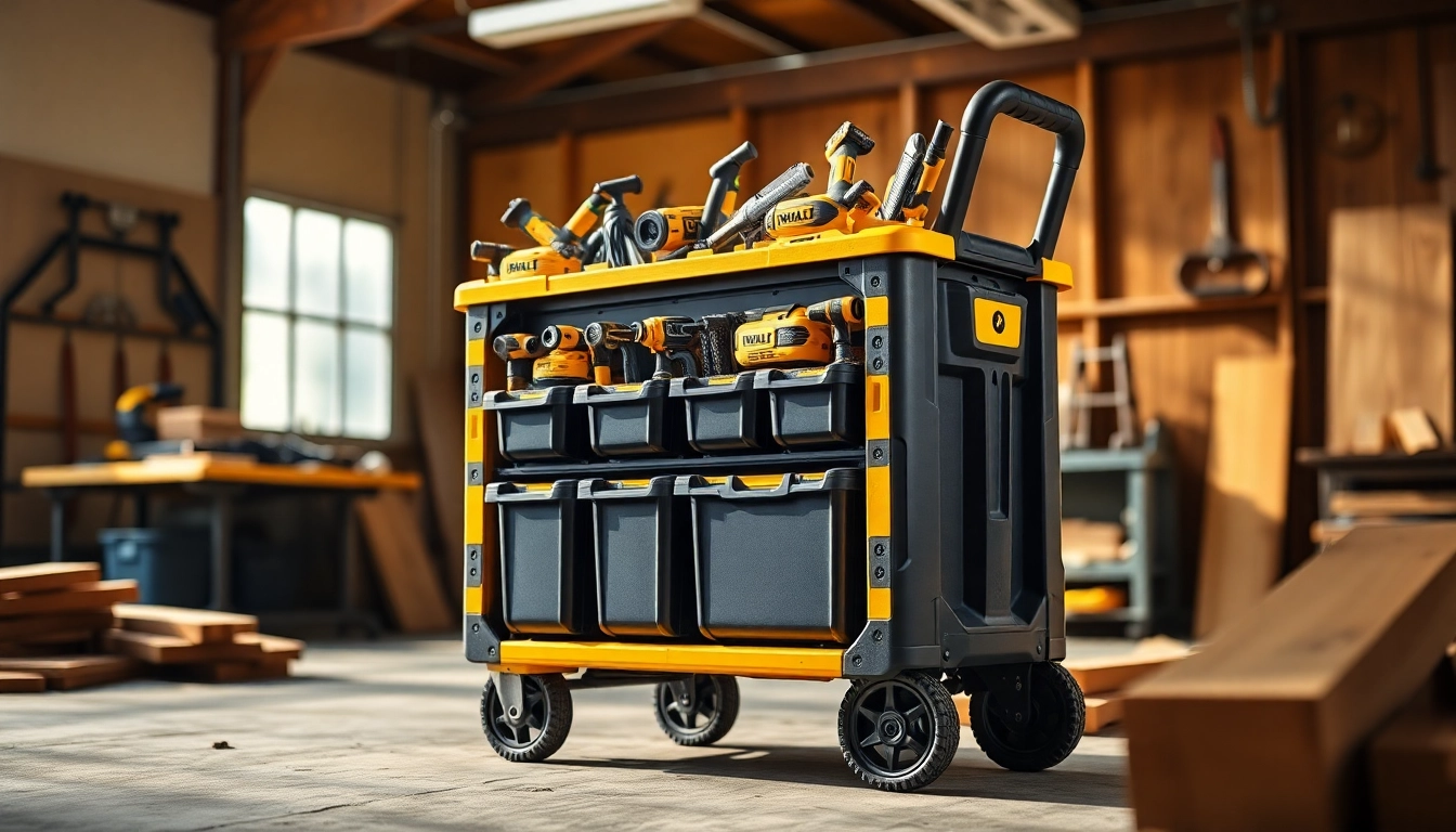 Organizing tools efficiently with the DeWalt DWST1-71196 modular organizer for seamless projects.
