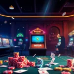 Engaging scene of popular games at gamebaidoithuong.com.vc, featuring vibrant card games and immersive casino ambiance.