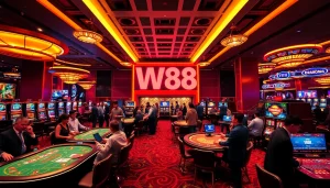 Experience the thrill of gaming at w88.nyc's luxurious casino.