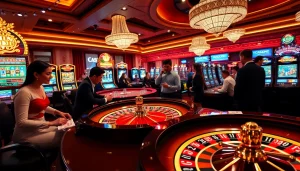 Experience the thrill of gambling at okfun with vibrant casino tables and exciting games.