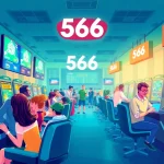 Engaged players enjoying the online gambling experience at 566, featuring diverse games and dynamic interactions.