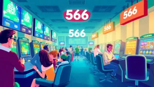 Engaged players enjoying the online gambling experience at 566, featuring diverse games and dynamic interactions.