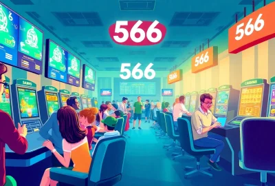 Engaged players enjoying the online gambling experience at 566, featuring diverse games and dynamic interactions.