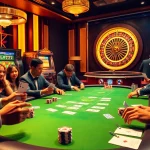 Experience the thrill of gameplay at trang chủ s666's luxurious casino table with poker chips and cards.