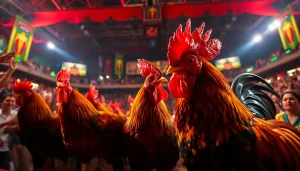 Exciting live cockfighting at SV368 - immersive betting experience on sv368win.live.