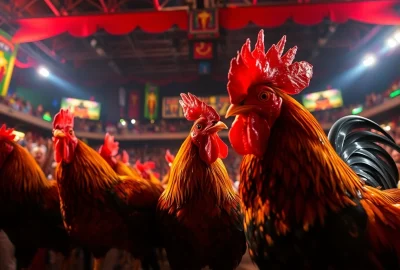 Exciting live cockfighting at SV368 - immersive betting experience on sv368win.live.