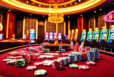 Experience thrilling gameplay at az888 with vibrant casino tables and exciting betting action.