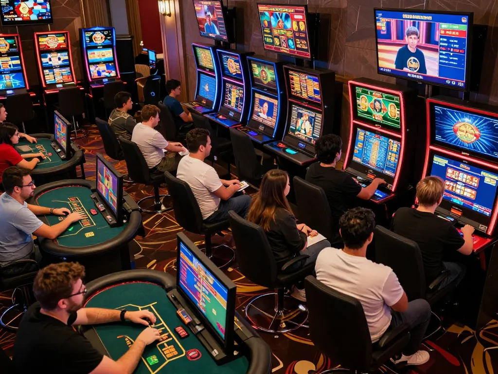 Play exciting games like slots at PUCUK138's dynamic online casino, showcasing thrilling player experiences.
