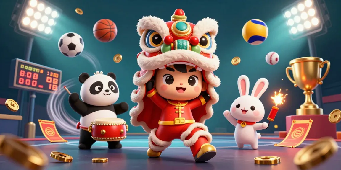 Experience winning excitement at 99ok with a festive 3D casino celebration featuring vibrant characters and game elements.
